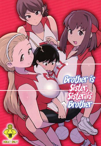 Big Ass Ani ga Watashi de Watashi ga Ani de | Brother is Sister, Sister is Brother- Girls und panzer hentai Affair