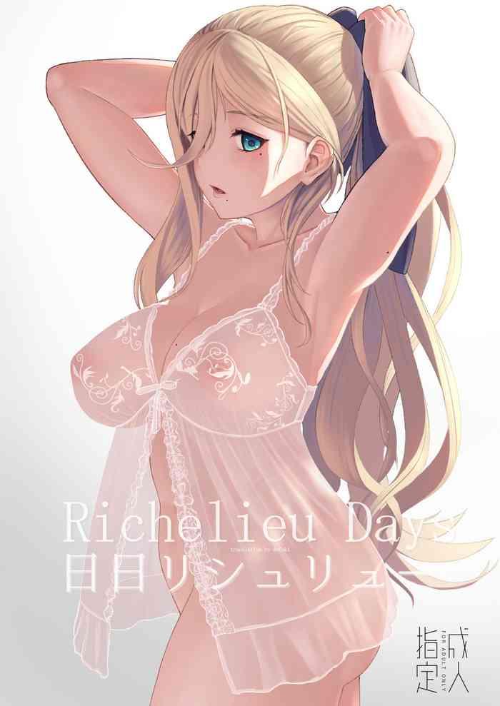 Big Ass Nichinichi Richelieu- Kantai collection hentai Facial