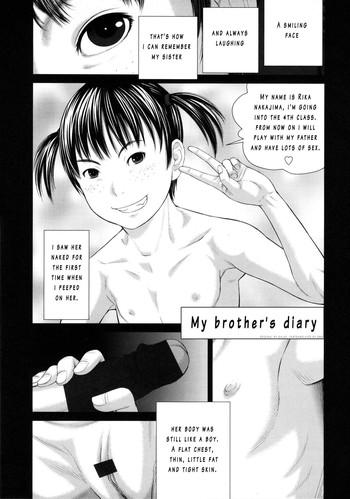 Solo Female Onii-chan no Shuki | My Brother's Diary Affair