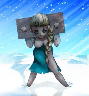 Lez Hardcore Queen of Snow The Beginning- Frozen hentai Panties