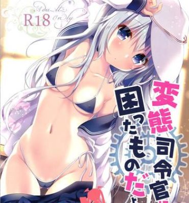 Transvestite Hentai Shireikan ni wa Komatta Mono da yo- Kantai collection hentai Lesbian