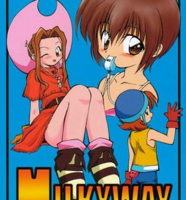 Hair MILKYWAY- Digimon adventure hentai Clothed Sex