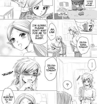 Facebook BreaWi no LinZel ga Hitasura Ichaicha Shite Sukebe na Koto Suru Manga | A BoTW manga where Link and Zelda earnestly flirt and do lewd things- The legend of zelda hentai Mature