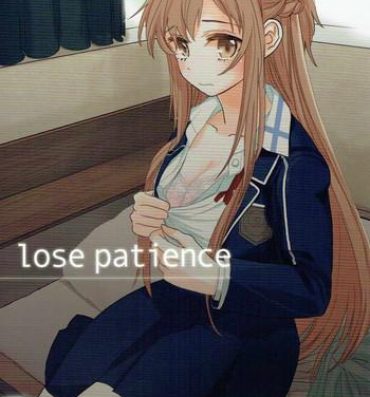 Rubbing lose patience- Sword art online hentai Shaved
