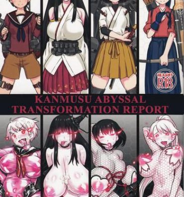 Amateur Free Porn Shinkai Seikanka KanMusu Report | KanMusu Abyssal Transformation Report- Kantai collection hentai Porno
