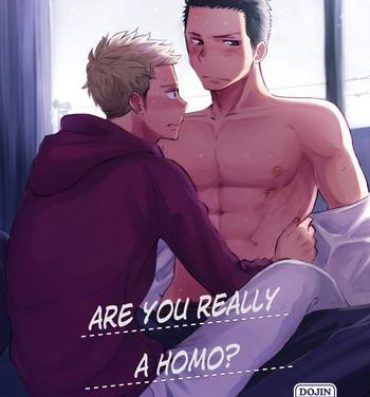 Role Play Honto ni Homo na no?- Original hentai Gay Kissing