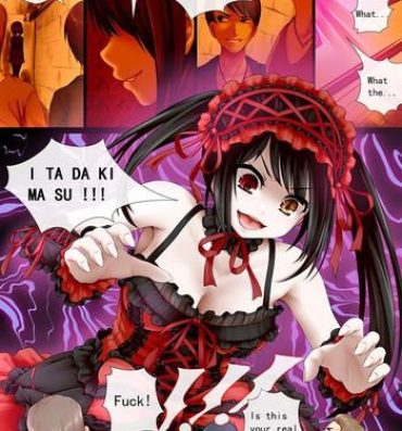 Gay Hunks Kurumi's Parallel Timeline- Date a live hentai For