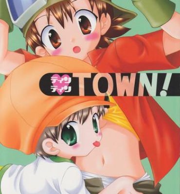 Beach Tin Tin Town!- Digimon frontier hentai Oral Porn