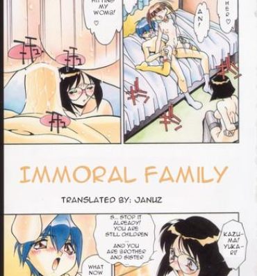 Lesbiansex Haitoku no Kazoku | Immoral family Peituda