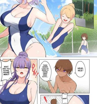 Hot Blow Jobs TSF Swim Teacher- Original hentai With