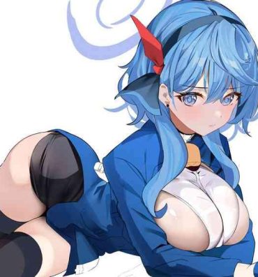 Fucks Ako Short Manga- Blue archive hentai Small Boobs