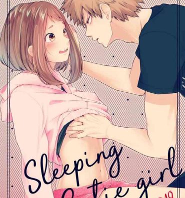 Alternative Sleeping Cutie girl- My hero academia hentai Masturbandose